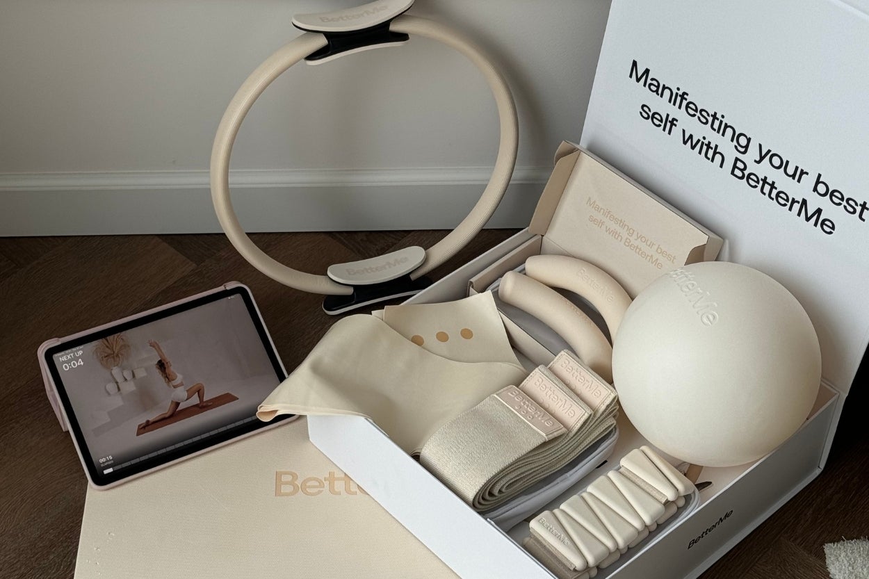 The Pilates power kit adds depth and variety to workouts