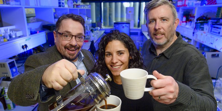 Professor John Cryan, Dr Serena Boscaini and Dr Gerard Moloney
