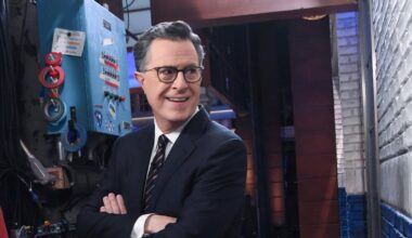 Stephen Colbert is back on TV on community access in Monroe, Michigan along with rocker Jack White