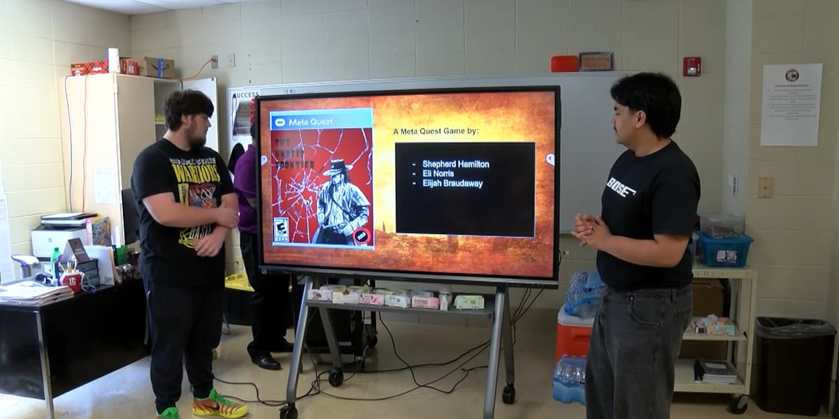 Madison County High School students showcase virtual reality projects