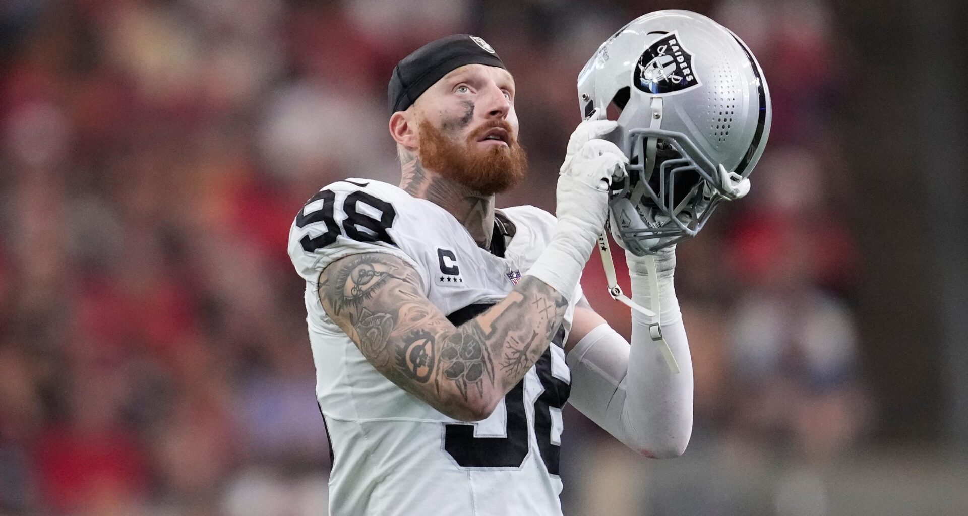 Maxx Crosby Drops New Song 'PlaqueBoy Maxx' in Trending Video Amid Raiders, NFL Offseason
