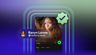 Spotify 'verified' badge