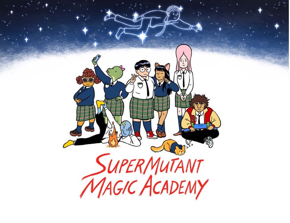 DC Studios Reveals 'Super Mutant Magic Academy' Image Ahead Of Annecy