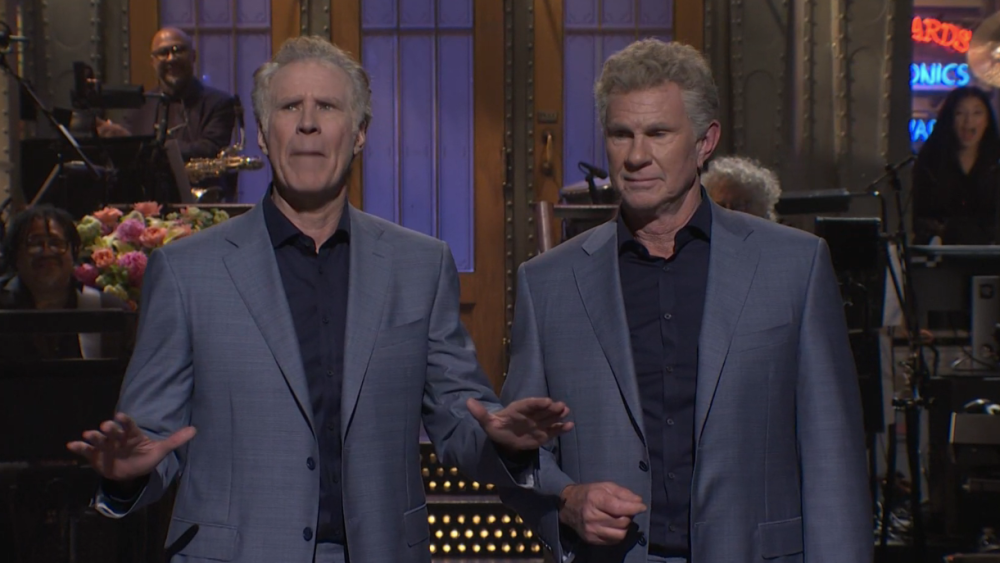 Will Ferrell's 'SNL' Monologue Crashed by Chad Smith