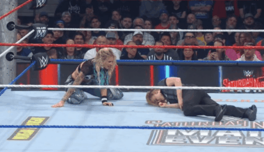 The Becky Lynch/Sol Ruca match at Saturday Night’s Main Event gets a terrible finish (UPDATED)
