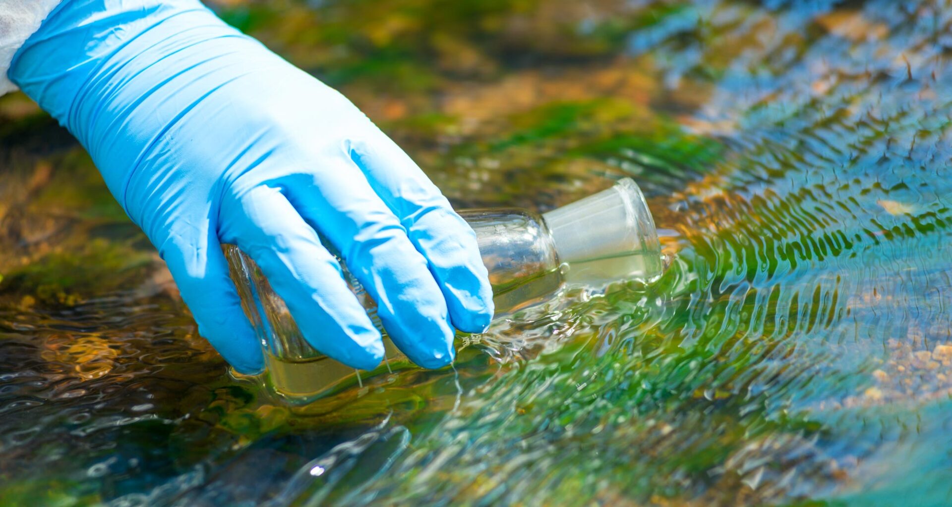 Scientist River Water Sample Stream Research