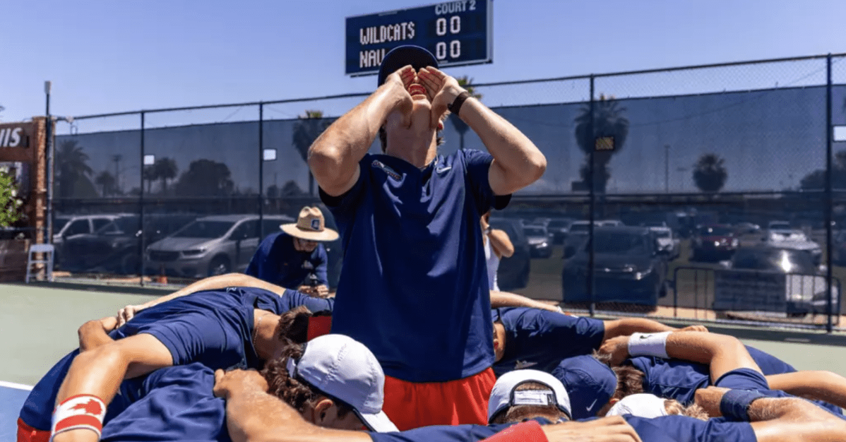 NCAA Men’s Tennis Tournament: Arizona Wildcats sweep NAU, will face Clemson in 2nd round