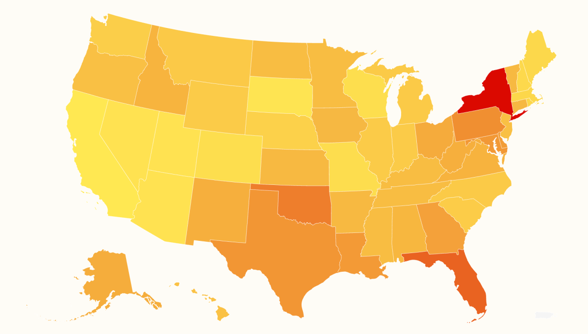 Map Reveals States With Highest Mortgage Closing Costs