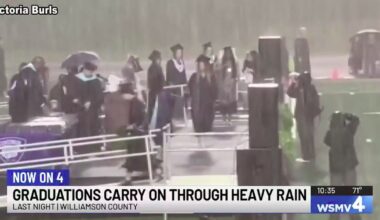 Students Forced to Sit in Downpour to Receive Diplomas