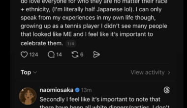 Naomi Osaka Responds to Backlash Over Tennis Dinner