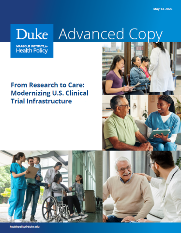 Modernizing U.S. Clinical Trial Infrastructure
