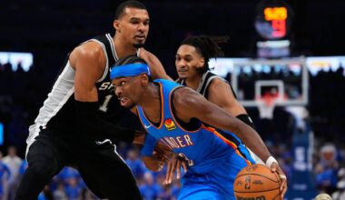 Thunder aim to seize commanding lead over Spurs in pivotal Game 4