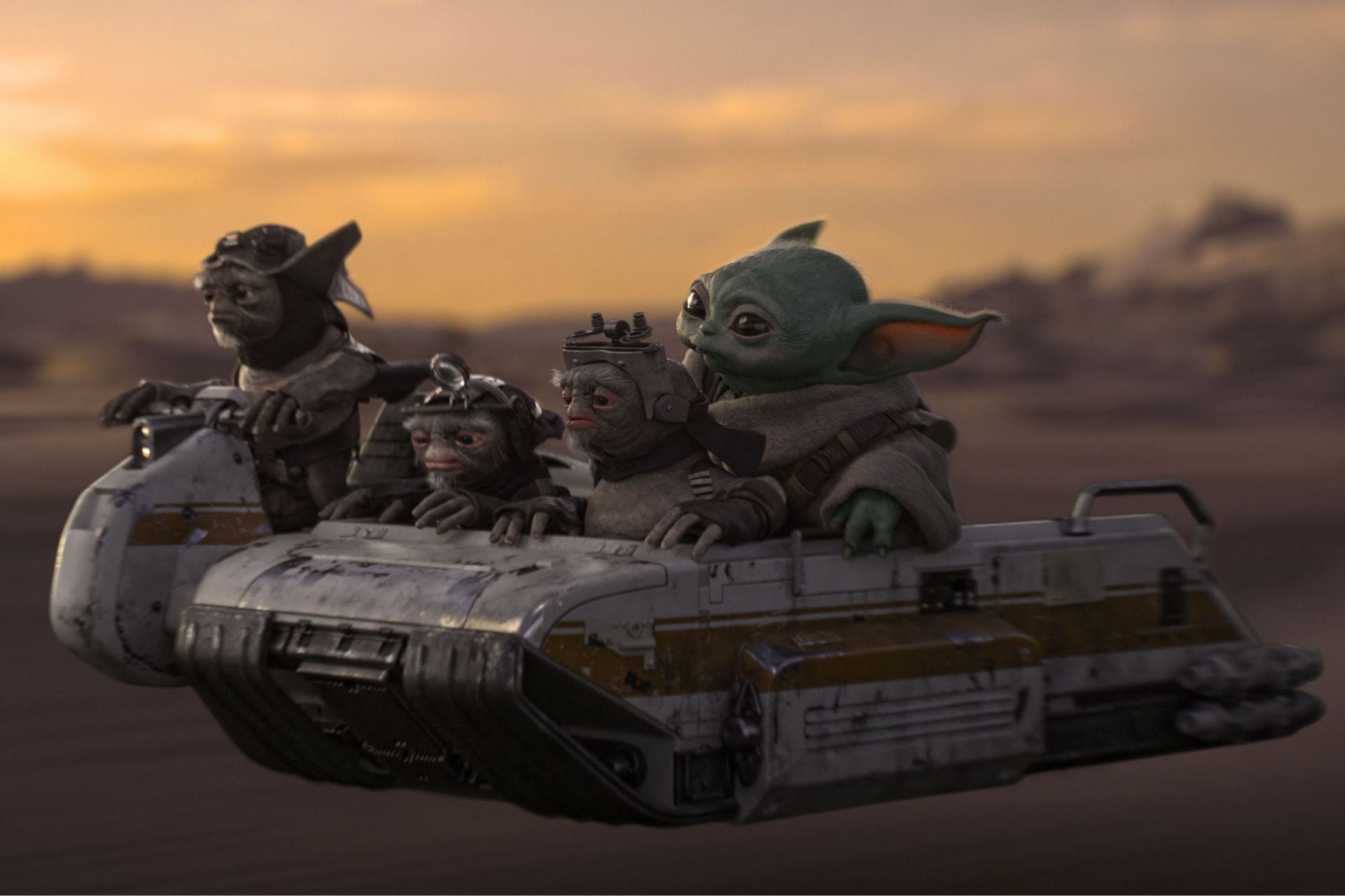 Star Wars Mandalorian Grogu Anzellans