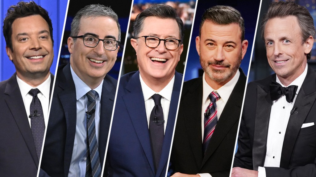 Stephen Colbert Hosting 'Strike Force Five', Letterman On 'The Late Show'