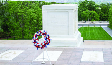he Tomb of the Unknown Soldier in Arlington National Cemetery in Arlington, Virginia.