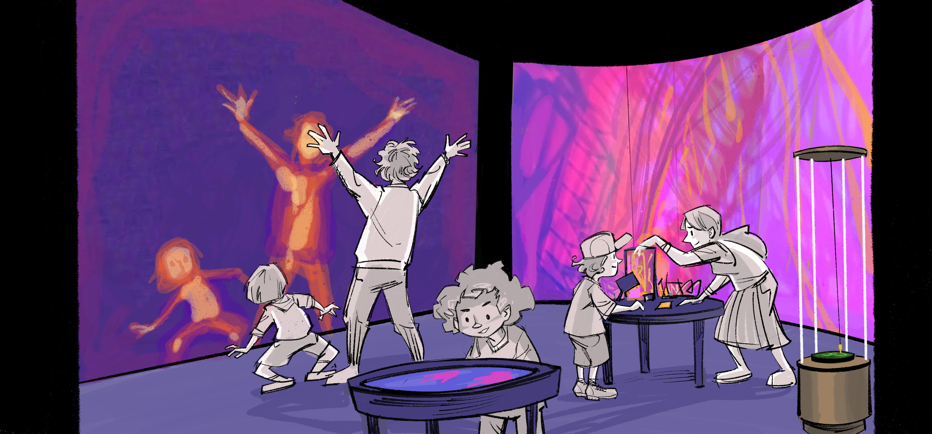 Children will be able to play with light in Luminaria,...