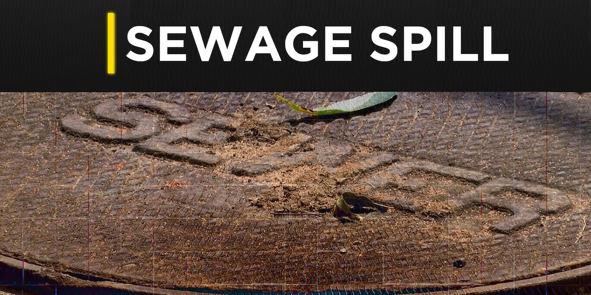 About 30,000 gallons of sewage spills in Beaufort