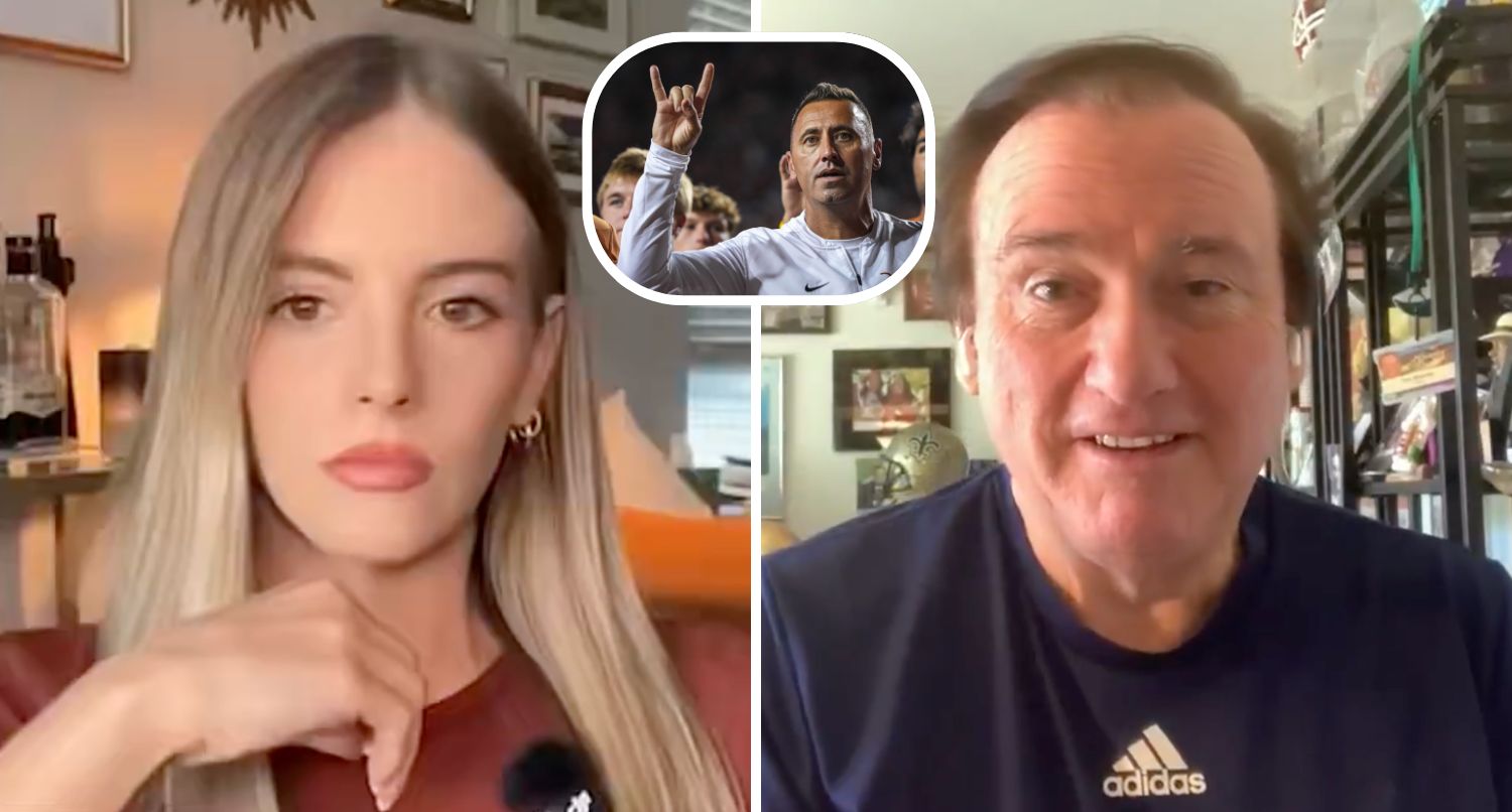 Tim Brando, Amanda Atwell battle on X over Steve Sarkisian's perceived Texas Tech jab