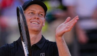 Jannik Sinner equals Novak Djokovic’s ATP Masters 1000 win-streak record at Italian Open