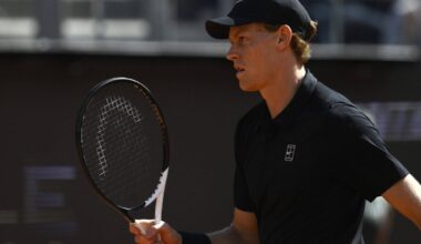 Jannik Sinner beats Daniil Medvedev to reach Italian Open final after overnight rain delay