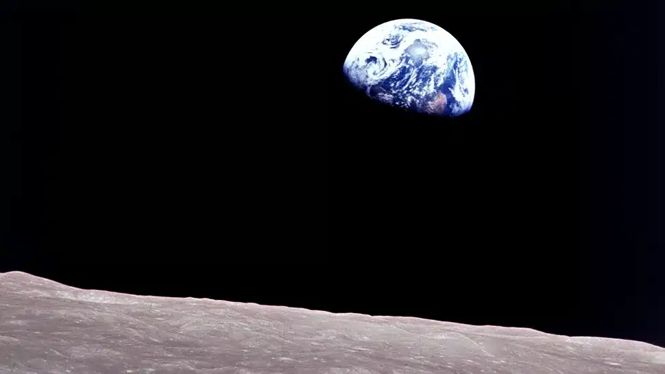 The Iconic Earthrise Photograph Captured By Apollo 8 Astronaut Bill Anders On Dec. 24, 1968.