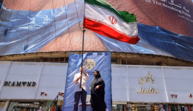 U.S. and Iran trade strikes as Trump says he feels no pressure for peace deal