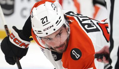 Flyers lose Noah Cates to injury for rest of series vs. Hurricanes – NBC Sports Philadelphia