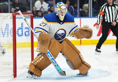 Buffalo Sabres goalie Devon Levi Buffalo Sabres goalie Devon Levi