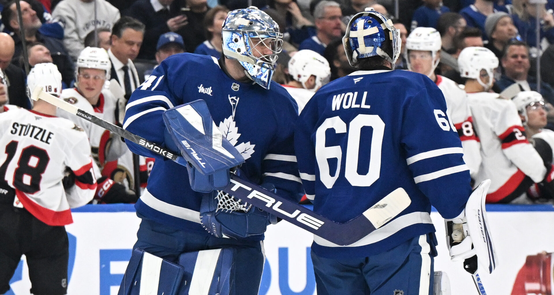 A Flyers and Leafs goalie trade is starting to make too much sense
