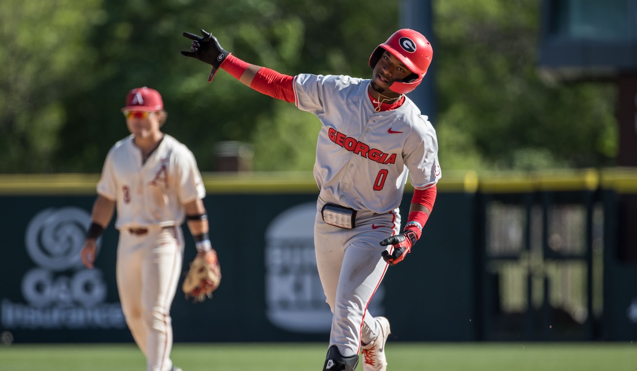 Georgia infielder Ryan Wynn.