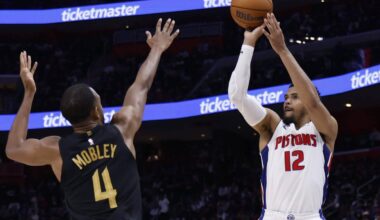 Tobias Harris is inspiring the Pistons with his work on and off the court