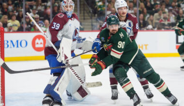 10 Takeaways: Bednar Has a Goaltending Decision To Make For Game 4