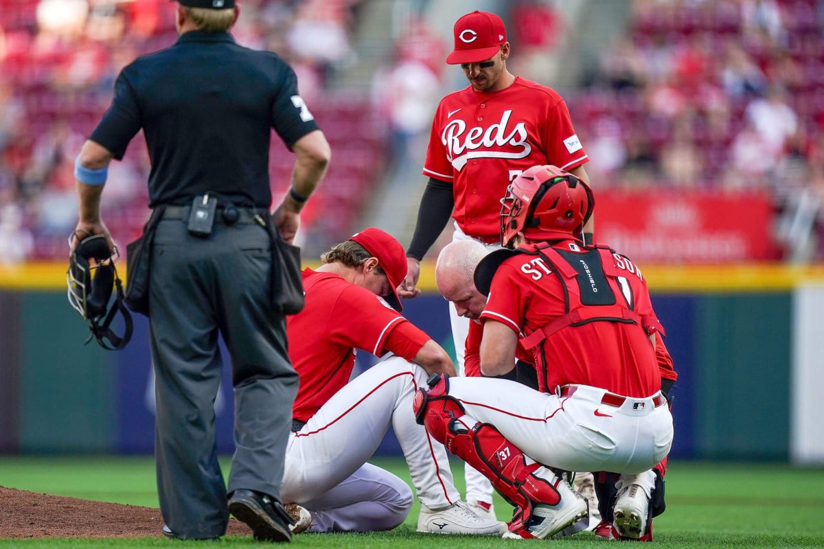 Reds starter Brady Singer’s status in limbo as rotation takes another hit