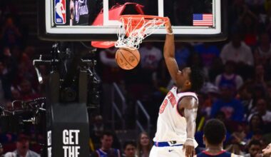 Knicks’ OG Anunoby won a title while hurt. Now, he’s balling and close to another
