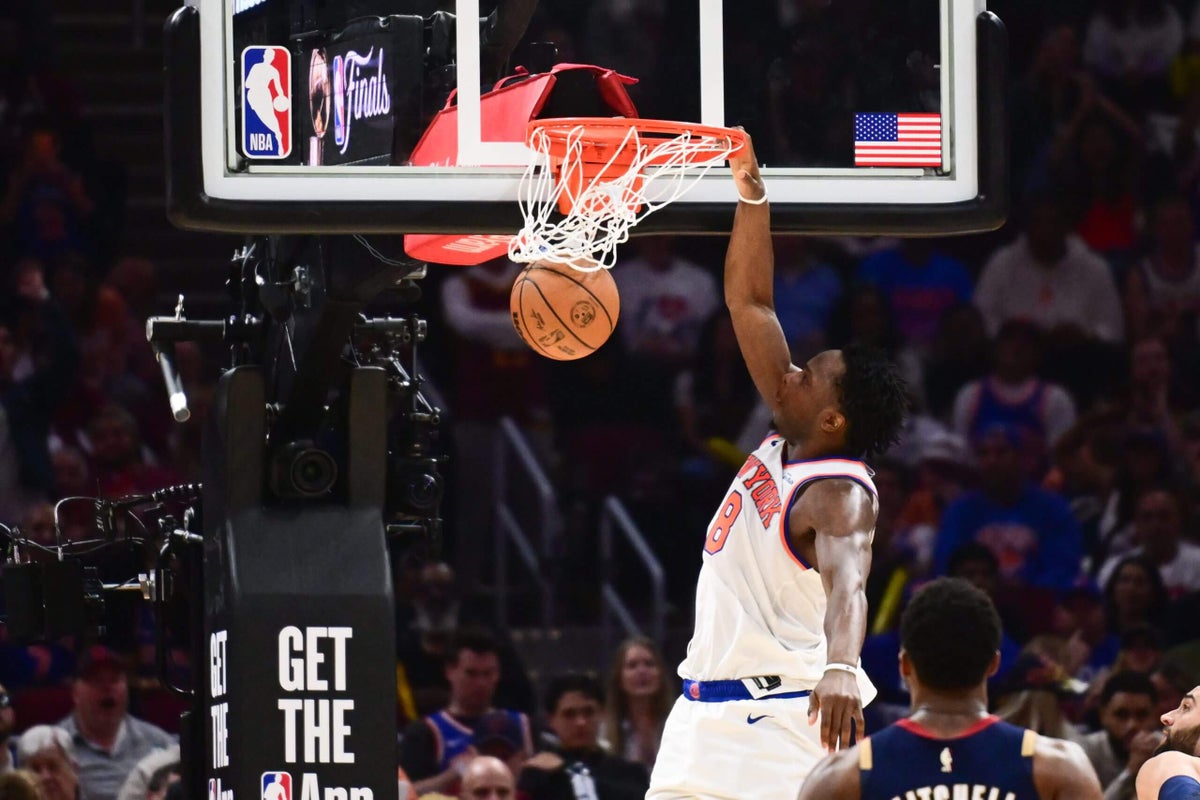 Knicks’ OG Anunoby won a title while hurt. Now, he’s balling and close to another
