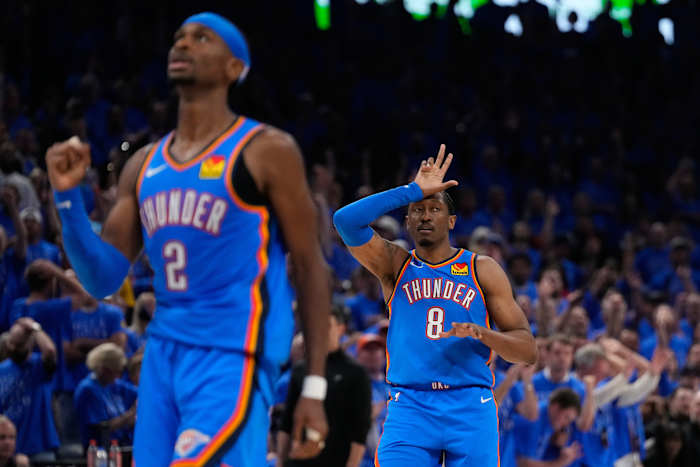 Jalen Williams downgraded to out, Jared McCain starts for Thunder in Game 5