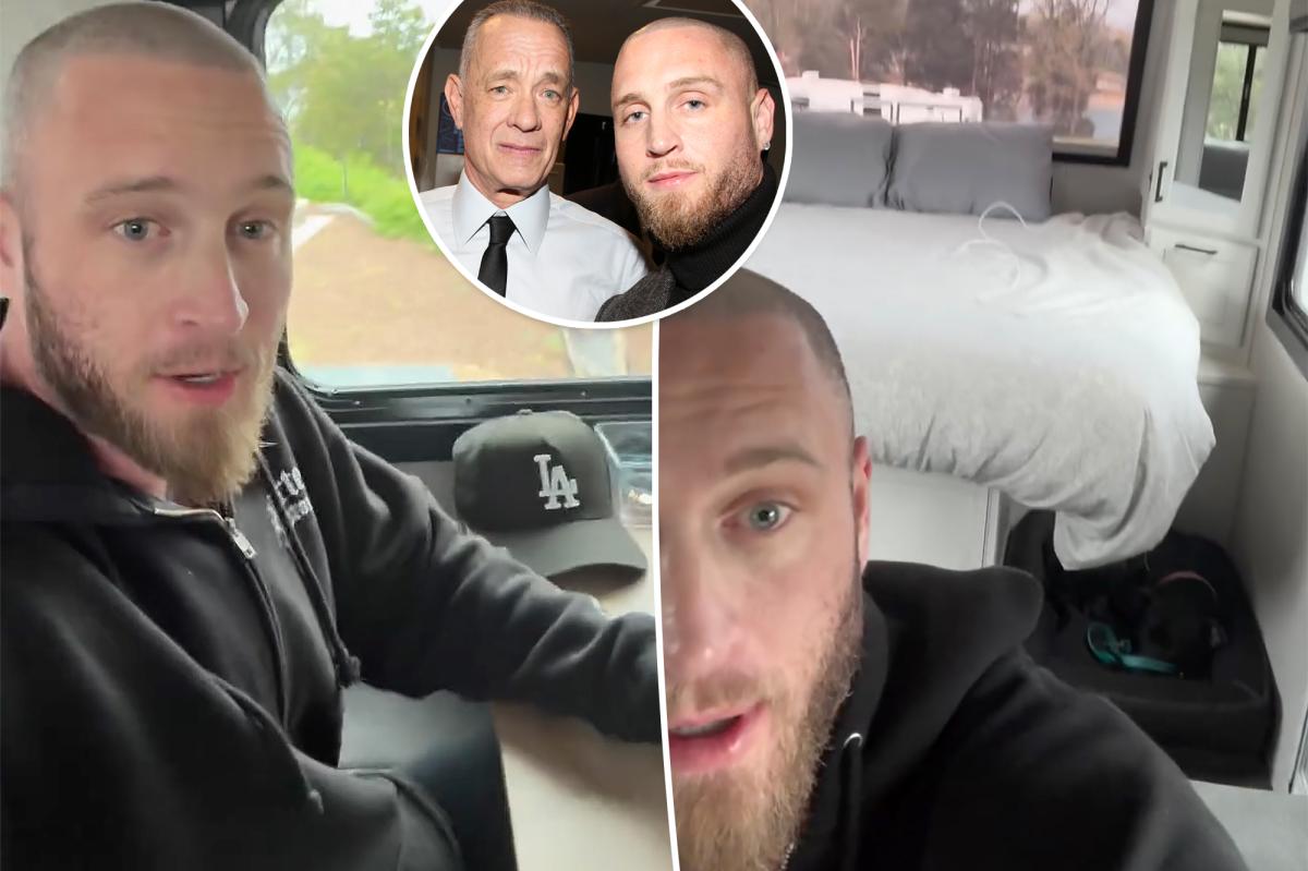 Why Tom Hanks' son Chet lives in trailer park after ditching Hollywood