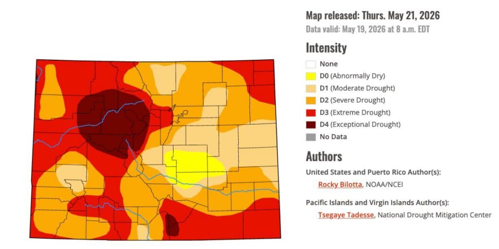 Colorado sees some drought relief, though 10% of state remains at 'worst tier'
