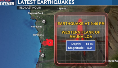 Magnitude 6.0 earthquake on Hawaii island shakes the state; no tsunami generated