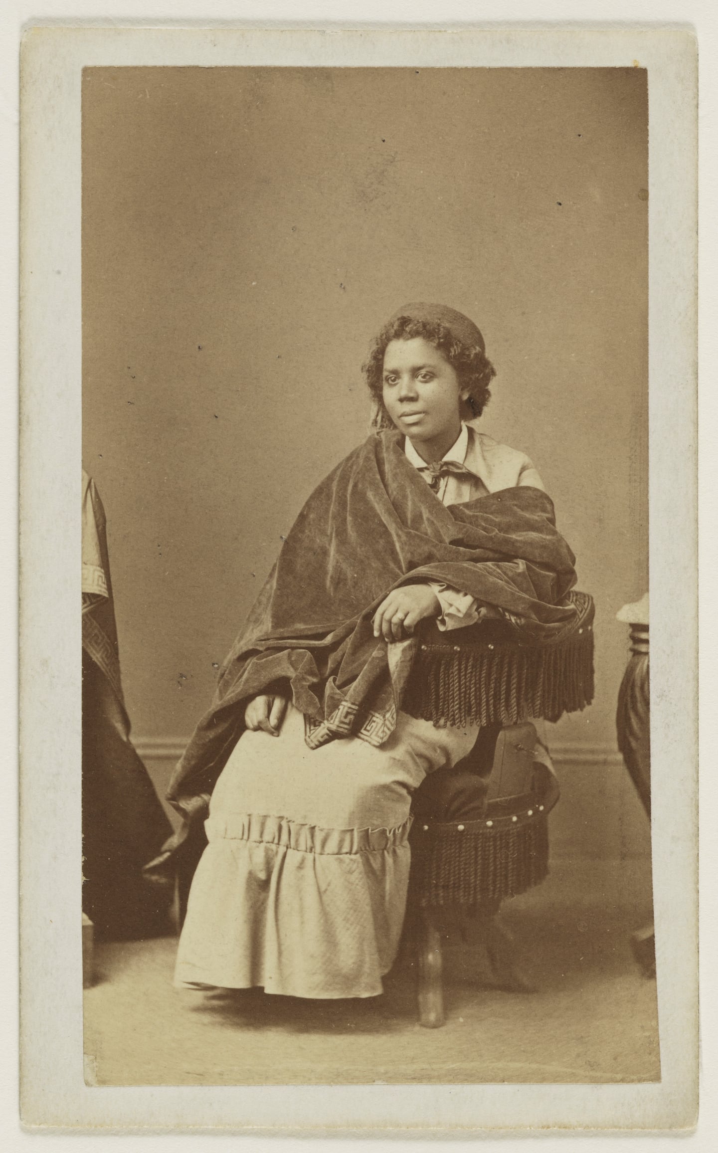 Edmonia Lewis, photograph by Henry Rocher.