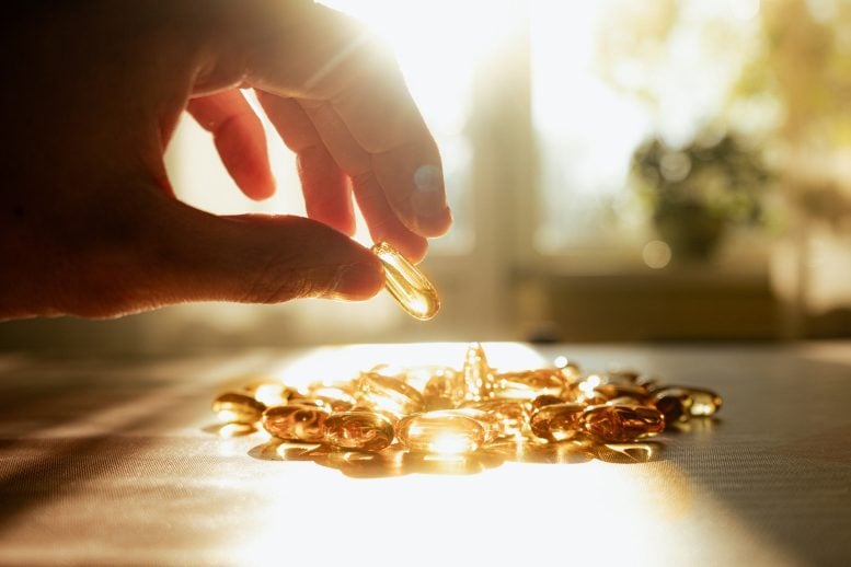 Vitamin D Pills Sunlight