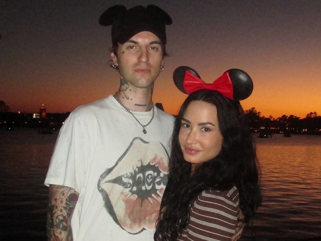 Demi Lovato Visits Walt Disney World With Husband Jordan Lutes