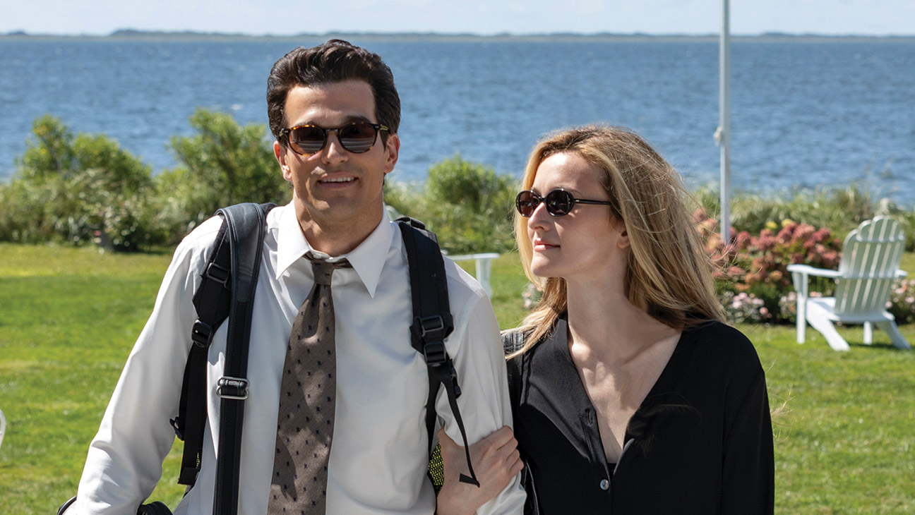 Paul Anthony Kelly and Sarah Pidgeon as JFK Jr. and Carolyn Bessette in Love Story.
