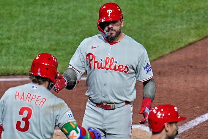 Kyle Schwarber is on a heater. So are the Phillies. It's not a coincidence