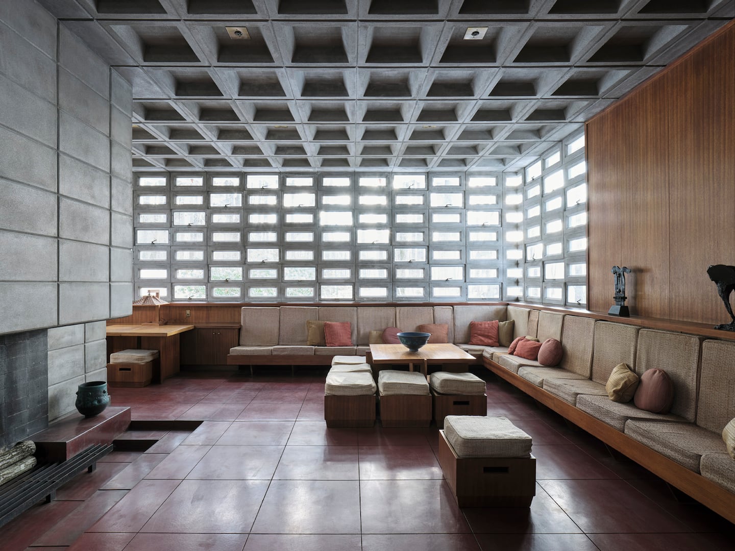 Manchester is home to the only two Frank Llloyd Wright homes in New England that are open to the public. The Currier Museum of Art owns the two homes and is kicking off the 2026 tour season in April. Frank Lloyd Wright. The Toufic H. and Mildred Kalil House, 1955. Currier Museum of Art, Manchester, NH. Anonymous Gift, 2019.55.