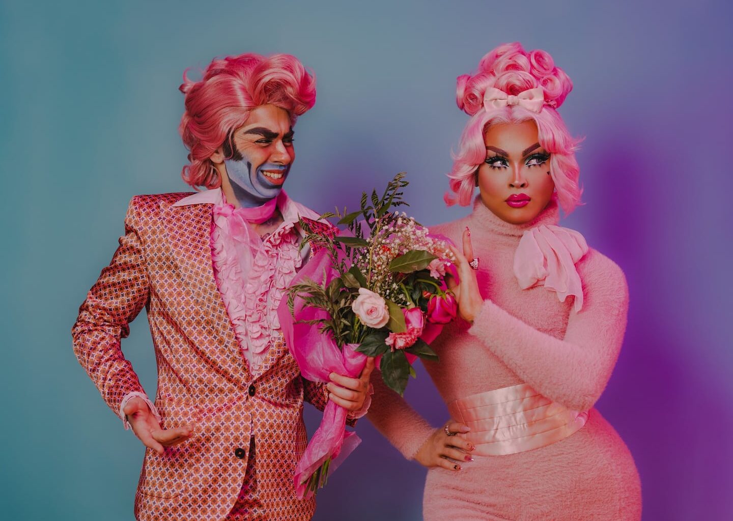 Photo from Amanda Macchia's shoot with drag performer Briar Blush.