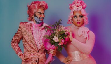 Photo from Amanda Macchia's shoot with drag performer Briar Blush.