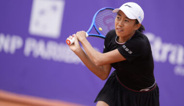 Zhang bests Parry in Strasbourg; into first clay quarterfinal since 2021