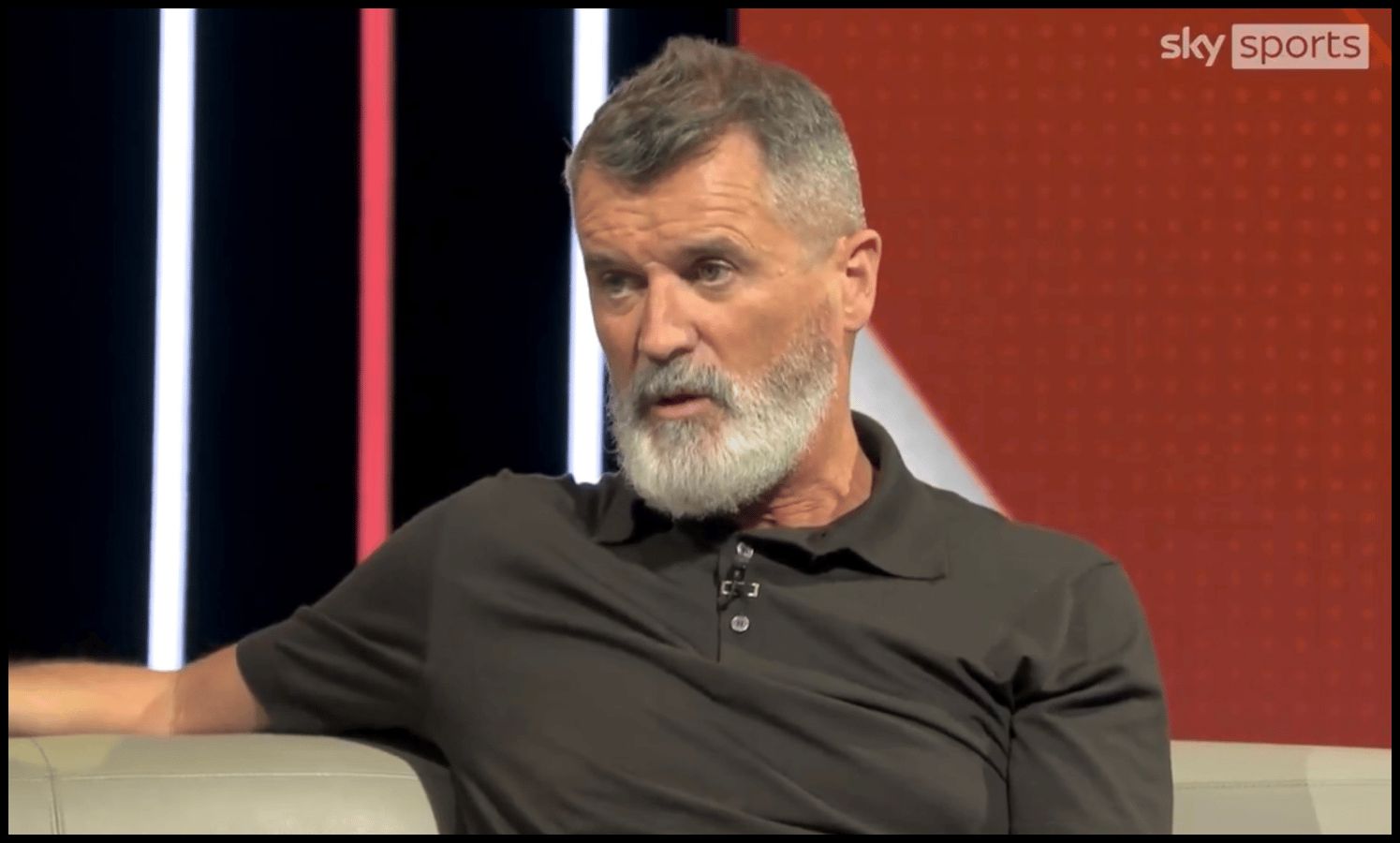 Roy Keane talks on Sky Sports.