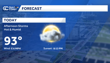 Afternoon showers and thunderstorms expected again Sunday